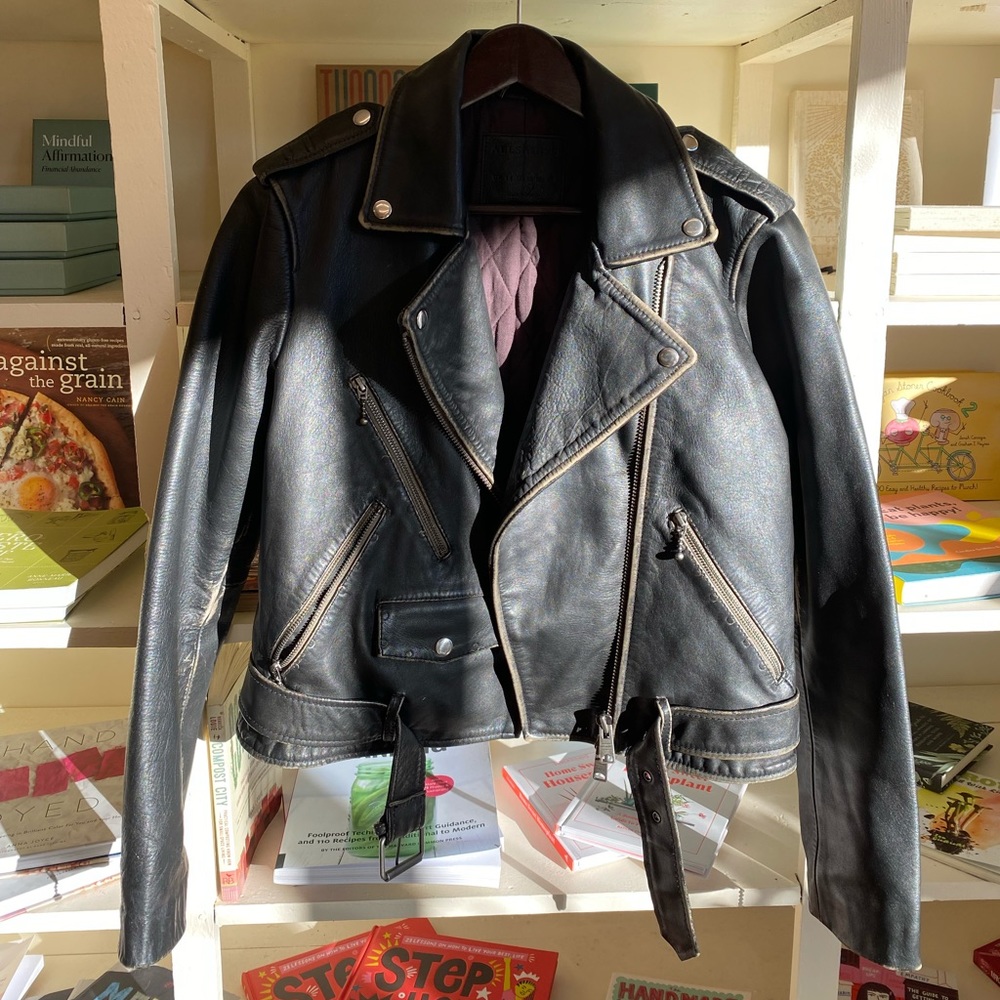 All Saints Leather Jacket